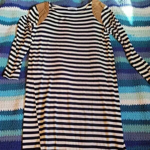 Caralase Stripped Dress